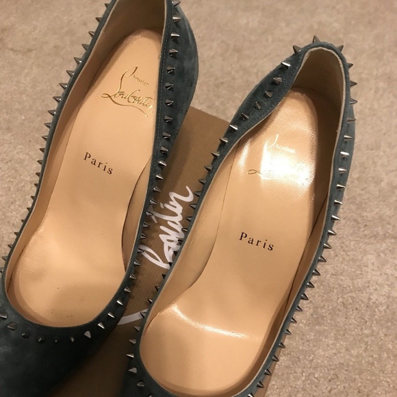 NWB! Christian Louboutin Anjalina 100 Size 8.5 - Picture 3 of 8